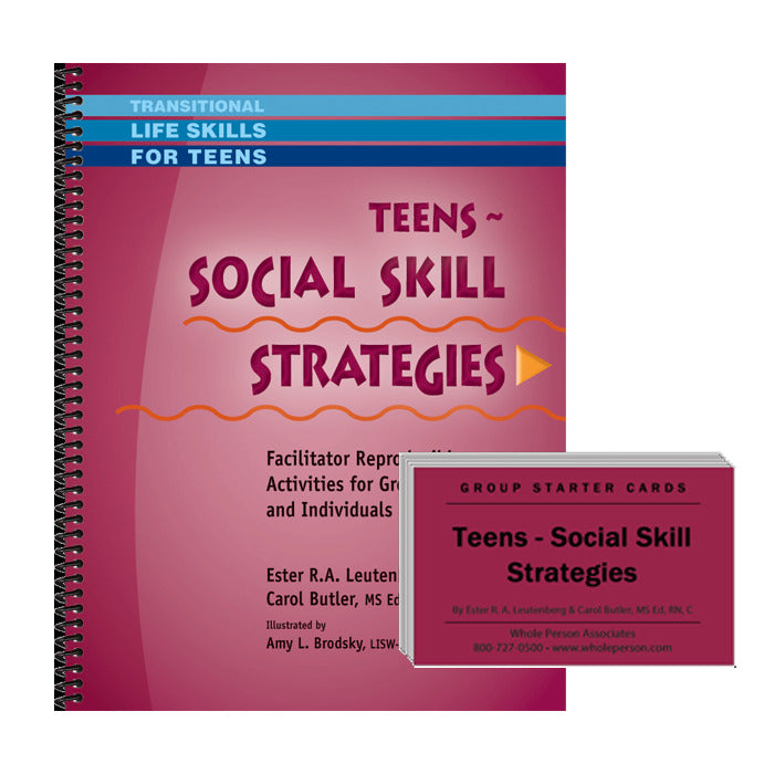 Teens – Social Skill Strategies Workbook and Card Deck
