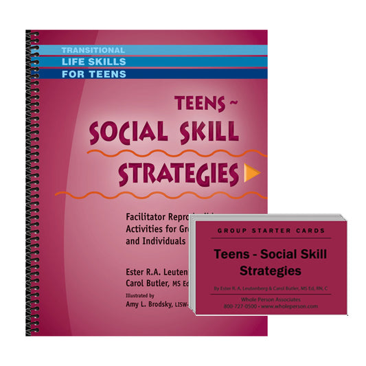 Teens – Social Skill Strategies Workbook and Card Deck