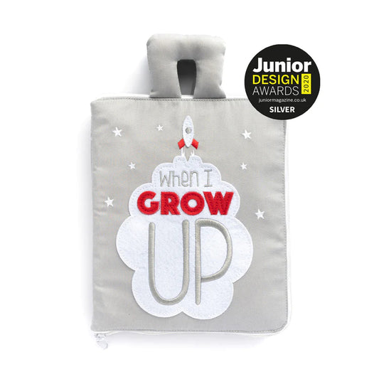 Fabric Activity Quiet Book – When I Grow Up